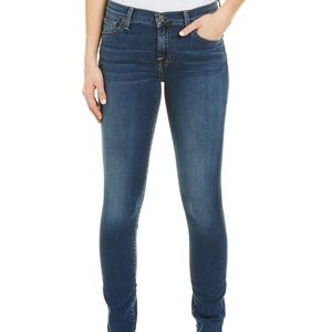 NWT 7 For All Mankind Blue Skinny Jean